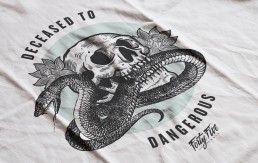 Forty Five Moto Shirt Illustration