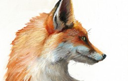 Quick Brown Fox Painting